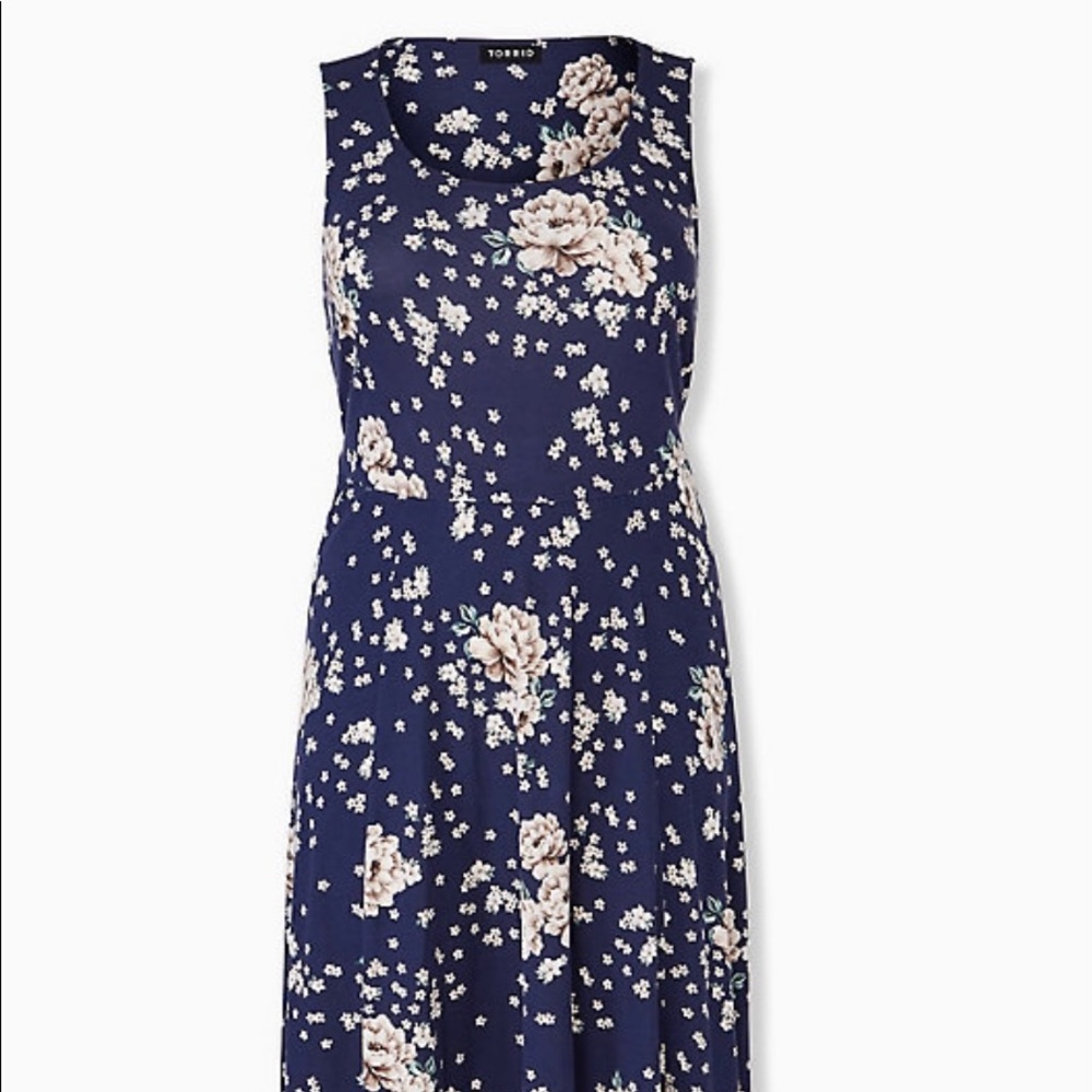 Torrid ponte midi dress size 1 (1x/14-16)